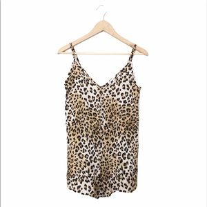 🆕 Leopard print romper by L8ter